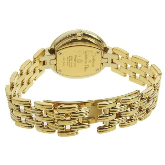 Dior Bakira Watches blackDial Plated Gold Quartz Analog display - Picture 8 of 8